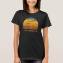 Buscar sol de michigan camisetas Lago