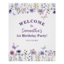 Buscar flores moradas posters Para niños