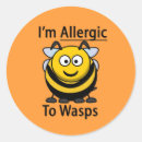 Buscar avispa pegatinas Alergia