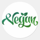 Buscar vegano pegatinas Verde