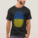 Buscar huella dactilar camisetas Ucraniano