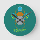 Buscar egipto relojes de pared Escarabajo