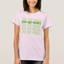 Buscar planeta verde camisetas Fresco