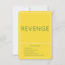 Buscar venganza postales Para ella
