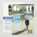 Buscar del golf invitaciones de cumpleaños General y unisex