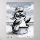 Buscar pingüino blanco y negro posters General y unisex