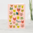 Buscar gato tarjetas Adorable