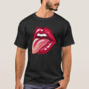 Buscar red lips camisetas Día