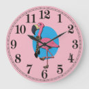 Buscar flamencos relojes de pared Flamenco rosa