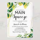 Buscar principal invitaciones Citrus bridal
