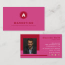 Buscar marketing tarjetas de visita Influyente