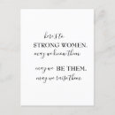 Buscar mujeres fuertes postales General y unisex