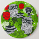 Buscar búho verde chapas Flor