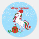 Buscar unicornio rojo pegatinas Mágico