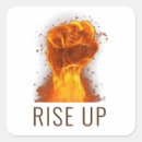 Buscar puño pegatinas Justicia social