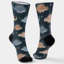 Buscar dinosaurio mujer calcetines Azul