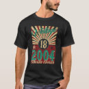 Buscar 18 años camisetas Cumpleaños