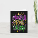 Buscar mardi gras queen tarjetas Carnaval
