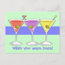 Buscar martinis postales Bebida