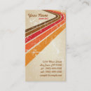 Buscar practica surf tarjetas de visita Retro
