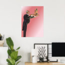 Buscar copas de vino posters Rosa