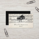 Buscar tienda la música de tarjetas de visita General y unisex