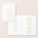 Buscar programa del boda invitaciones Moderno