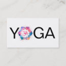 Buscar profesor la yoga de tarjetas de visita Para todos