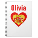 Buscar corazón rojo cuadernos Espiral