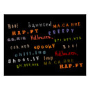 Buscar halloween divertido posters Tipografía