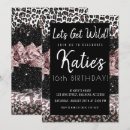 Buscar animal print invitaciones Salvaje