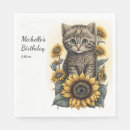 Buscar gato servilletas Para ella