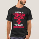 Buscar enfermera veterinaria camisetas Escuela
