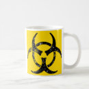 Buscar biohazard tazas Negro