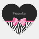 Buscar cebra y rosa pegatinas Moderno