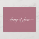 Buscar ceremonia privada invitaciones Cambio de planes