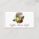 Buscar coffee tarjetas de visita Té