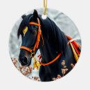 Buscar caballo de la castaña adornos Equino
