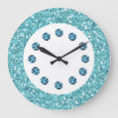 Buscar bling relojes de pared Azul
