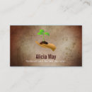 Buscar invernadero tarjetas de visita Planta