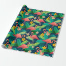 Buscar pájaros tropicales papel de regalo Playa