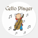 Buscar cello pegatinas Musical