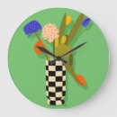 Buscar florero flores de relojes de pared Moderno