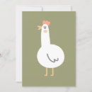 Buscar pollo divertido invitaciones Granja