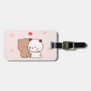 Buscar kawaii etiquetas para maletas Mochi