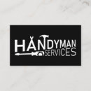 Buscar handyman tarjetas de visita Servicio de reparación