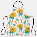 Buscar sunflower delantales Acuarela