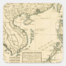 Buscar mapas antiguos pegatinas Vintage