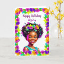 Buscar chica afroamericano tarjetas Para niños