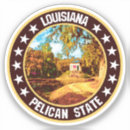 Buscar pelícano pegatinas Louisiana